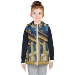 Athens Greece Ancient Architecture Kid s Puffer Vest