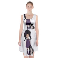 Dolly Girl And Dog Racerback Midi Dress by Valentinaart