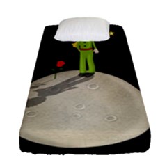 The Little Prince Fitted Sheet (single Size) by Valentinaart