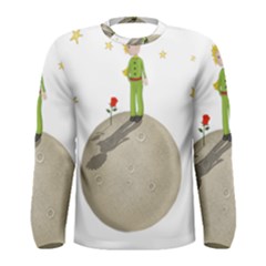 The Little Prince Men s Long Sleeve Tee by Valentinaart