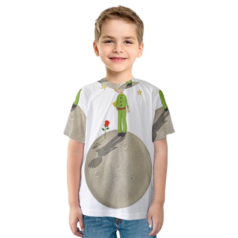 The Little Prince Kids  Sport Mesh Tee by Valentinaart