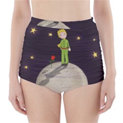 The Little Prince High-waisted Bikini Bottoms by Valentinaart