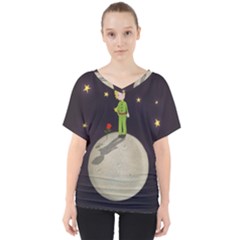 The Little Prince V-neck Dolman Drape Top by Valentinaart