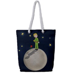 The Little Prince Full Print Rope Handle Tote (small)