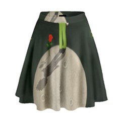 The Little Prince High Waist Skirt by Valentinaart