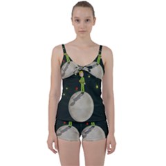 The Little Prince Tie Front Two Piece Tankini by Valentinaart