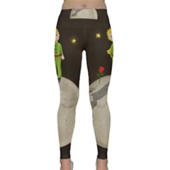 The Little Prince Classic Yoga Leggings by Valentinaart