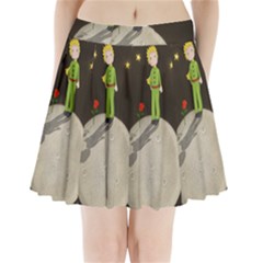 The Little Prince Pleated Mini Skirt by Valentinaart