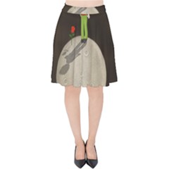 The Little Prince Velvet High Waist Skirt by Valentinaart