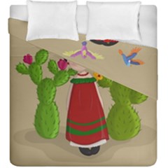 Frida Kahlo Doll Duvet Cover Double Side (king Size) by Valentinaart