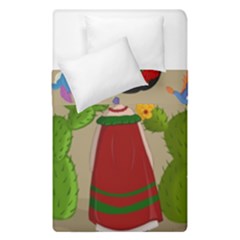 Frida Kahlo Doll Duvet Cover Double Side (single Size) by Valentinaart