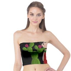 Frida Kahlo Doll Tube Top by Valentinaart