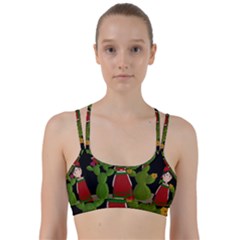 Frida Kahlo Doll Line Them Up Sports Bra by Valentinaart