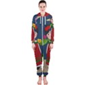 Frida Kahlo doll Hooded Jumpsuit (Ladies)  View1