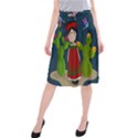 Frida Kahlo doll Midi Beach Skirt View1