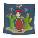 Frida Kahlo doll Square Tapestry (Large) View1