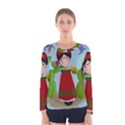 Frida Kahlo doll Women s Long Sleeve Tee View1