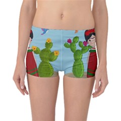 Frida Kahlo Doll Boyleg Bikini Bottoms