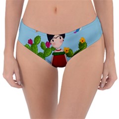 Frida Kahlo Doll Reversible Classic Bikini Bottoms