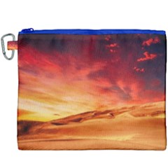 Desert Sand Dune Landscape Nature Canvas Cosmetic Bag (xxxl) by Celenk