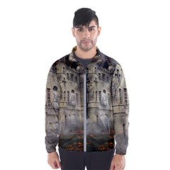 Castle Ruin Attack Destruction Wind Breaker (men) by Celenk