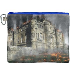 Castle Ruin Attack Destruction Canvas Cosmetic Bag (xxxl)