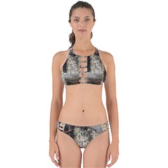 Castle Ruin Attack Destruction Perfectly Cut Out Bikini Set by Celenk