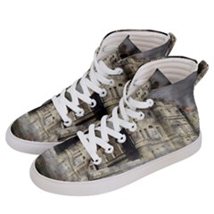 Castle Ruin Attack Destruction Men s Hi-top Skate Sneakers by Celenk