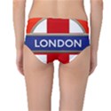 London England Mid-Waist Bikini Bottoms View2