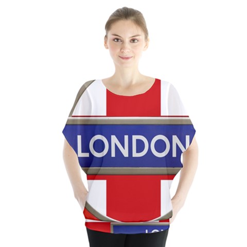 London England Blouse by Celenk