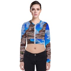 Mountain Canyon Landscape Nature Bomber Jacket