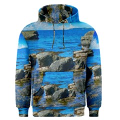 Shoreline Sea Coast Beach Ocean Men s Pullover Hoodie by Celenk