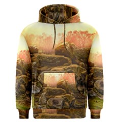 Rocks Outcrop Landscape Formation Men s Pullover Hoodie by Celenk