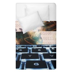 Ransomware Cyber Crime Security Duvet Cover Double Side (single Size) by Celenk