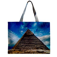 Pyramid Egypt Ancient Giza Zipper Mini Tote Bag by Celenk