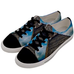 Pyramid Egypt Ancient Giza Men s Low Top Canvas Sneakers by Celenk