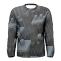 Backdrop Pattern Surface Texture Men s Long Sleeve Tee View1