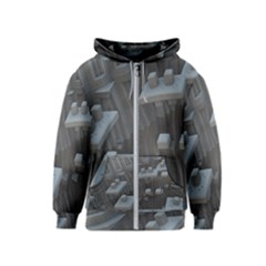 Backdrop Pattern Surface Texture Kids  Zipper Hoodie