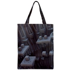 Backdrop Pattern Surface Texture Zipper Classic Tote Bag