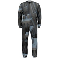 Backdrop Pattern Surface Texture Onepiece Jumpsuit (men)  by Celenk