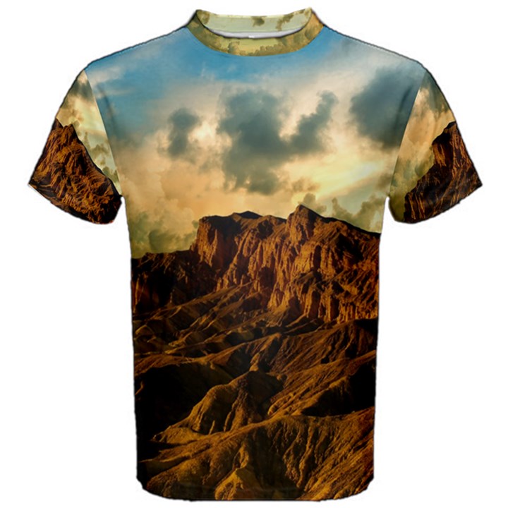 Mountain Sky Landscape Nature Men s Cotton Tee