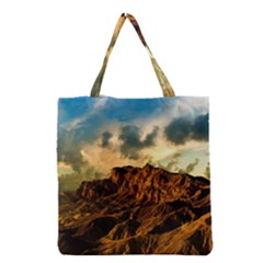 Mountain Sky Landscape Nature Grocery Tote Bag by Celenk