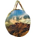 Mountain Sky Landscape Nature Giant Round Zipper Tote View2