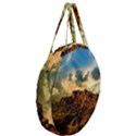 Mountain Sky Landscape Nature Giant Round Zipper Tote View3