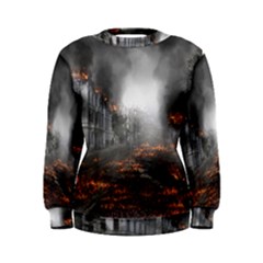 Armageddon Destruction Apocalypse Women s Sweatshirt by Celenk