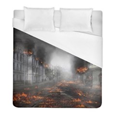 Armageddon Destruction Apocalypse Duvet Cover (full/ Double Size) by Celenk