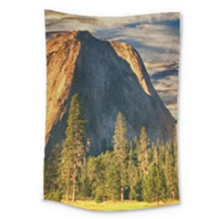 Mountains Landscape Rock Forest Large Tapestry by Celenk