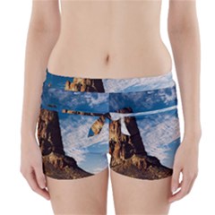 Mountain Desert Landscape Nature Boyleg Bikini Wrap Bottoms by Celenk