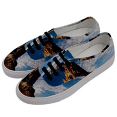 Mountain Desert Landscape Nature Men s Classic Low Top Sneakers by Celenk