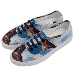 Mountain Desert Landscape Nature Women s Classic Low Top Sneakers by Celenk